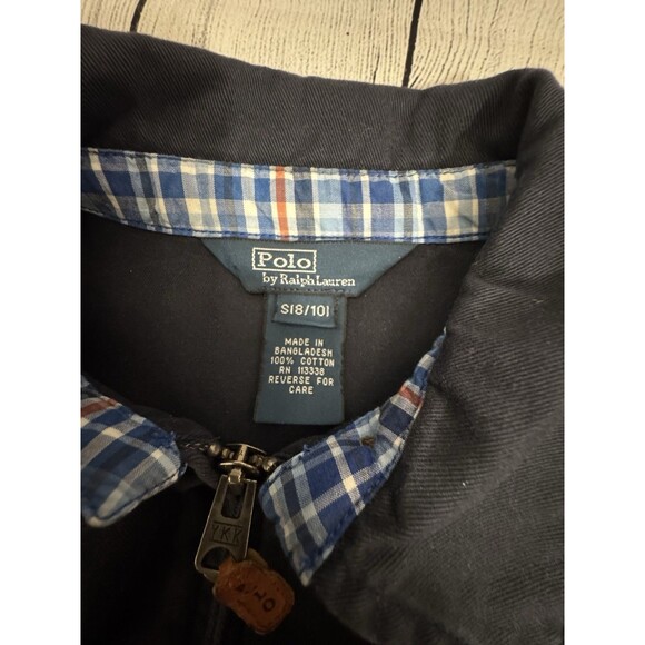 Boy’s/Kid’s Vintage Polo Ralph Lauren Full Zip Basic Jacket Size 8/10 - Picture 7 of 12